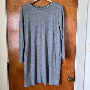 J. Jill, Grey Long Sleeved Dress
